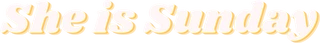 She Is Sunday — logo
